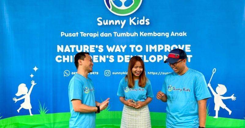 Sunny Kids Pusat Terapi dan Tumbuh Kembang Anak Outdoor pertama di Indonesia di Jakarta Pusat, Sabtu (22/6/2024) - Dok. Sunny Kids